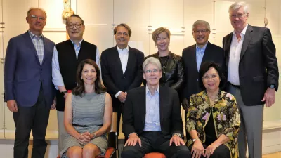 IHME's  board group picture, taken June 2019