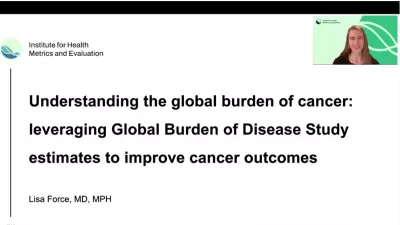 Screenshot of webinar opening frame